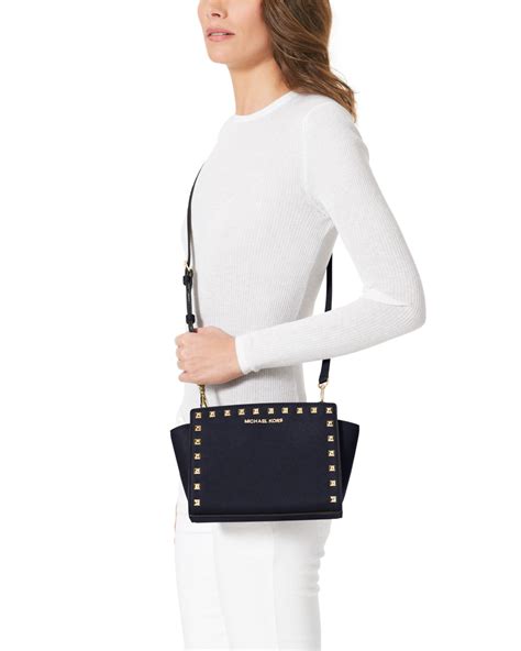 michael kors selma medium crossbody messenger|Michael Kors selma medium price.